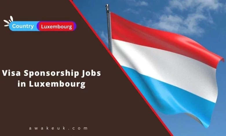 Visa Sponsorship Jobs in Luxembourg