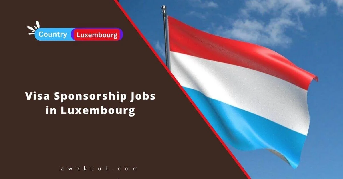 Visa Sponsorship Jobs in Luxembourg 2024 Apply Now