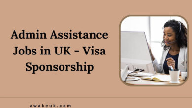 Admin Assistance Jobs in UK - Visa Sponsorship