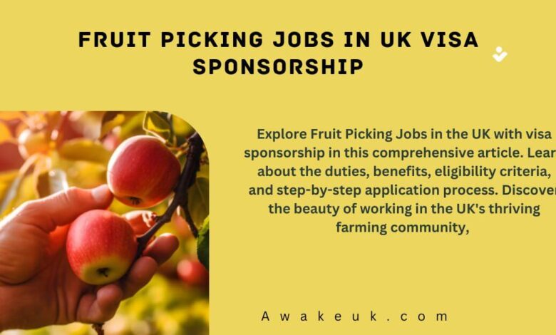 Fruit Picking Jobs in UK