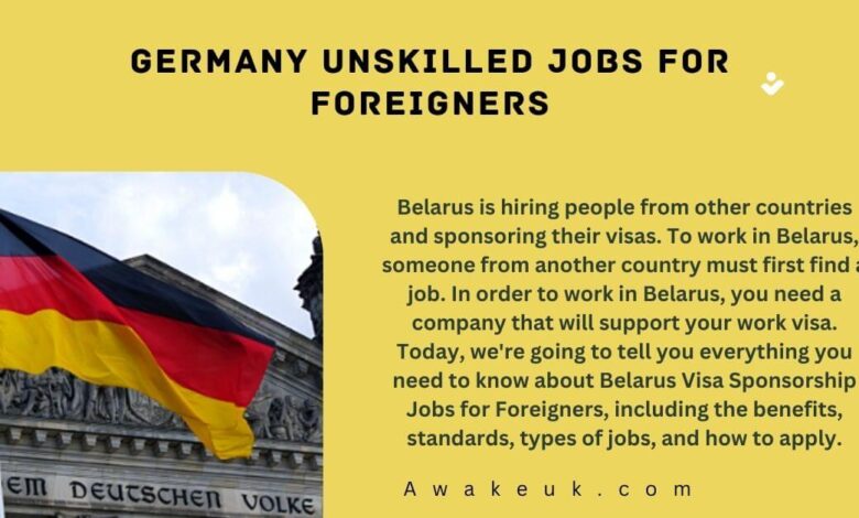 Germany Unskilled Jobs