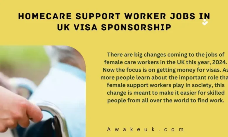 HomeCare Support Worker Jobs in UK