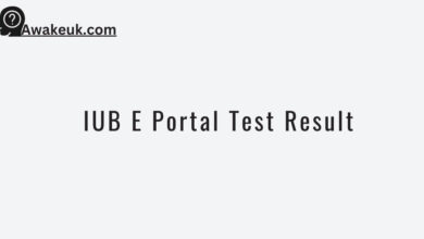 IUB E Portal Test Result
