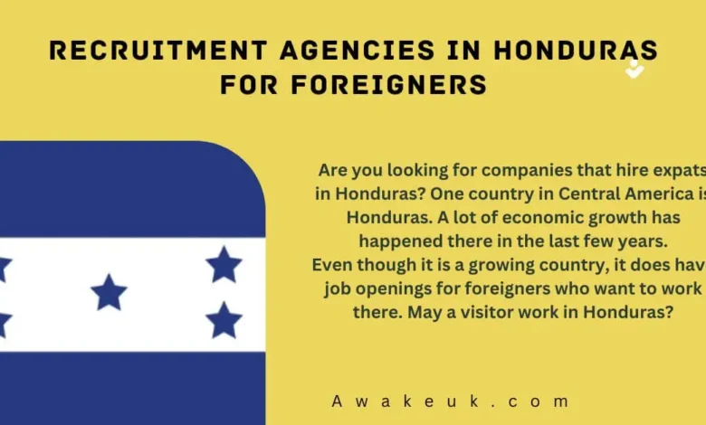 Recruitment Agencies in Honduras