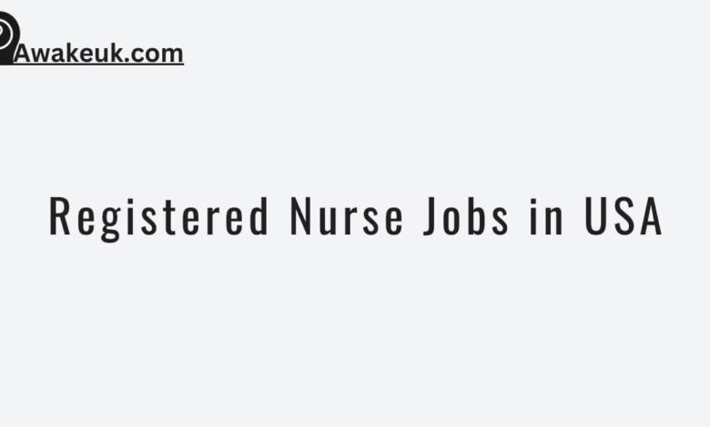 Registered Nurse Jobs in USA