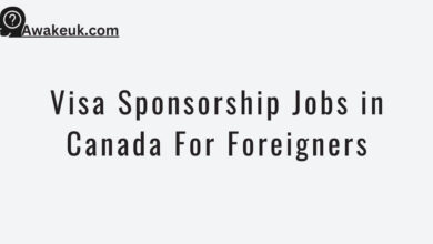 Visa Sponsorship Jobs in Canada For Foreigners