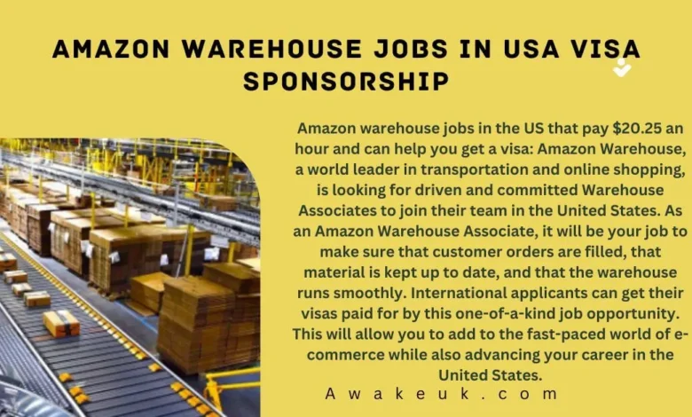 Amazon Warehouse Jobs in USA