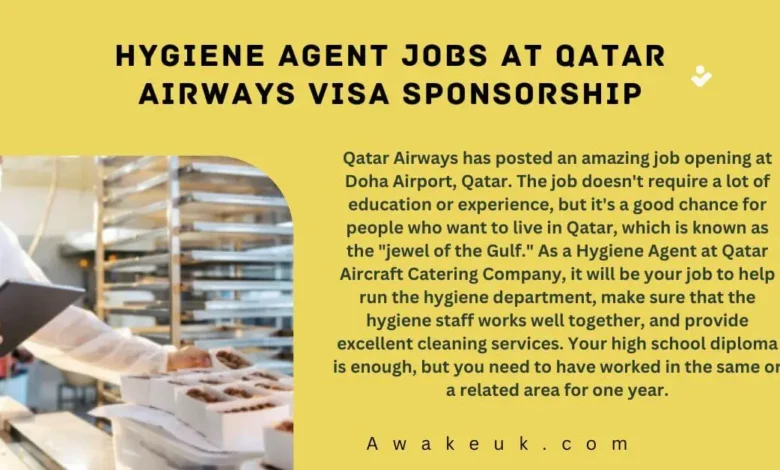 Hygiene Agent Jobs at Qatar Airways