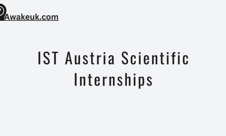 IST Austria Scientific Internships
