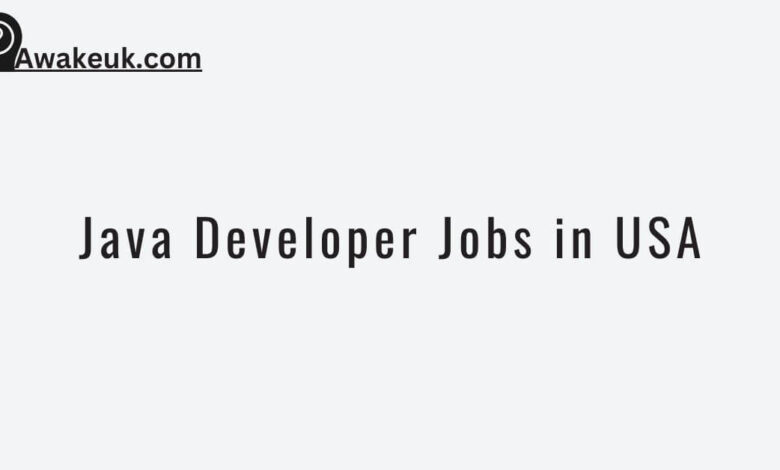 Java Developer Jobs in USA