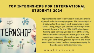 Top Internships For International Students