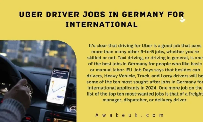 Uber Driver Jobs in Germany