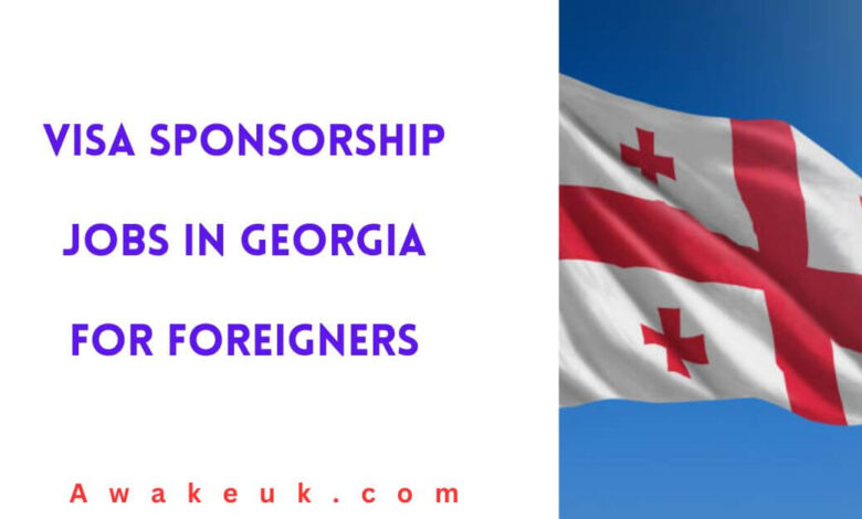 Visa Sponsorship Jobs in Georgia For Foreigners