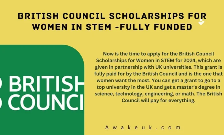 British Council Scholarships for Women