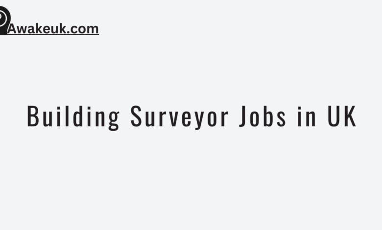 Building Surveyor Jobs in UK