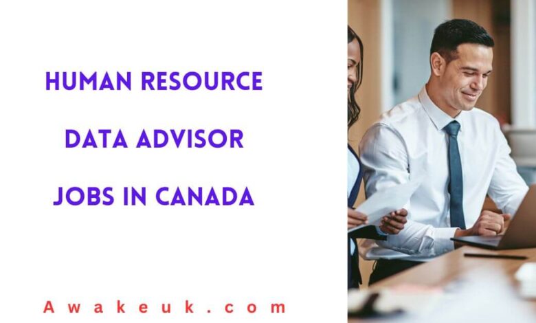 Human Resource Data Advisor Jobs in Canada