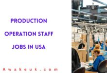 Production Operation Staff Jobs in USA