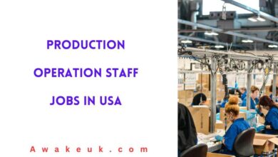 Production Operation Staff Jobs in USA