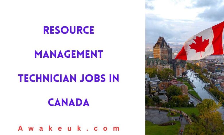 Resource Management Technician Jobs in Canada