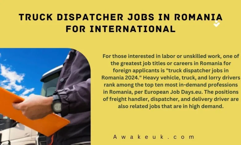 Truck Dispatcher Jobs in Romania