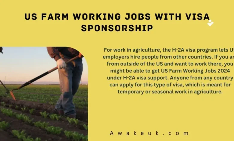 US Farm Working Jobs