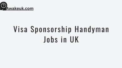 Visa Sponsorship Handyman Jobs in UK