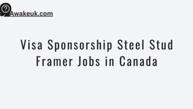 Visa Sponsorship Steel Stud Framer Jobs in Canada