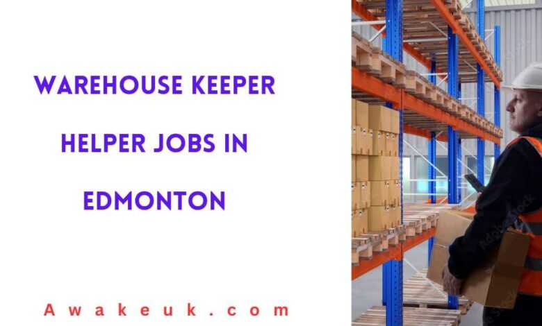Warehouse Keeper Helper Jobs in Edmonton