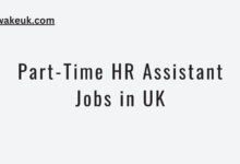 Part-Time HR Assistant Jobs in UK