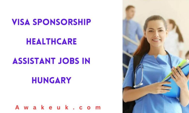 Visa Sponsorship Healthcare Assistant Jobs in Hungary