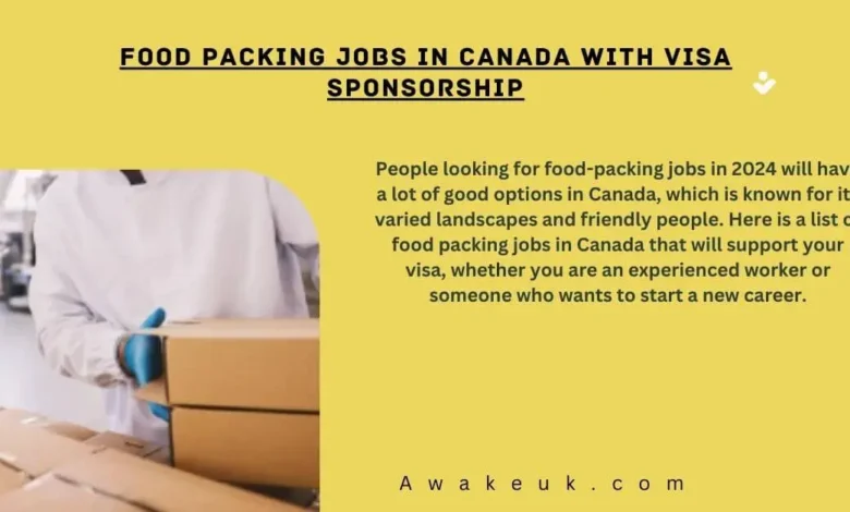 Food Packing Jobs in Canada