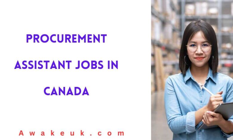 Procurement Assistant Jobs in Canada