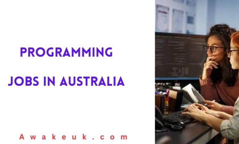 Programming Jobs in Australia