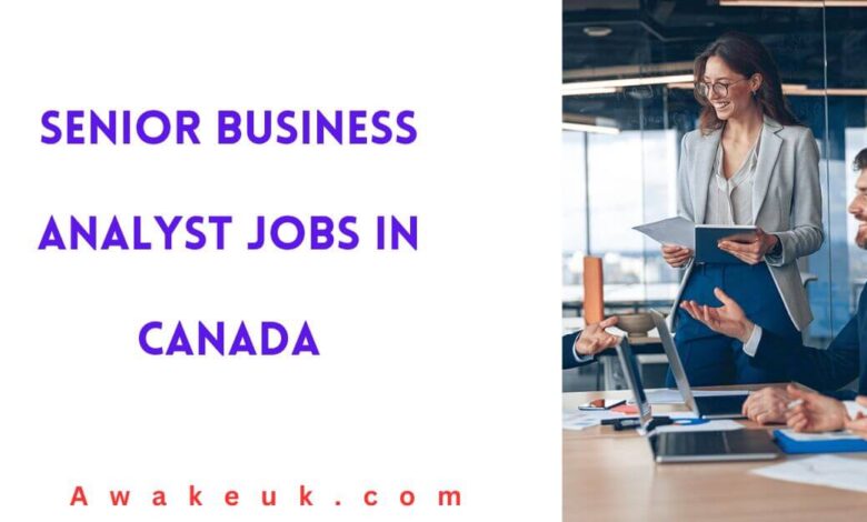 Senior Business Analyst Jobs in Canada
