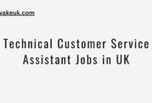 Technical Customer Service Assistant Jobs in UK