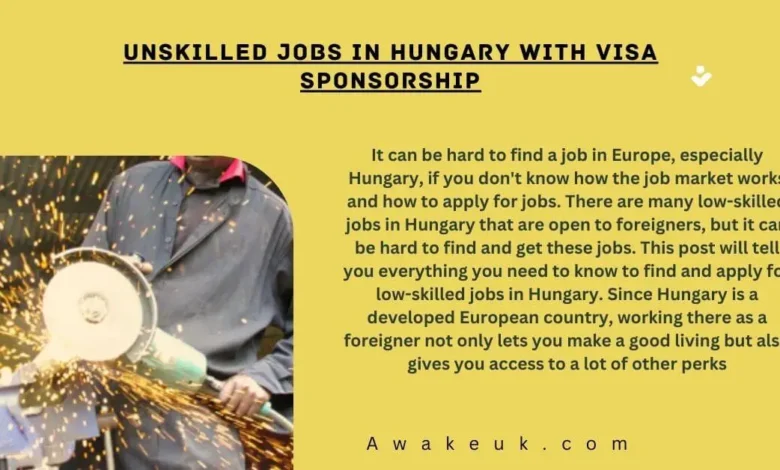 Unskilled Jobs in Hungary
