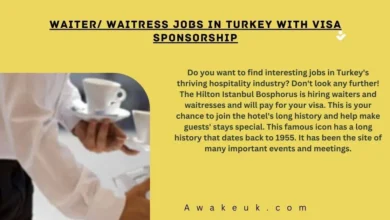Waiter Waitress Jobs in Turkey