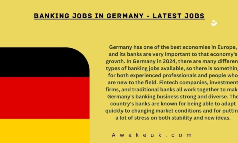 Banking Jobs in Germany