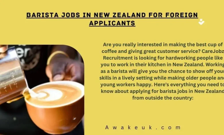 Barista Jobs in New Zealand