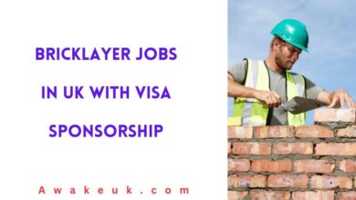 Bricklayer Jobs in UK with Visa Sponsorship