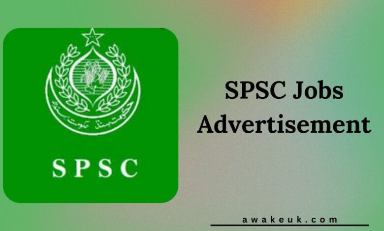 SPSC Jobs Advertisement