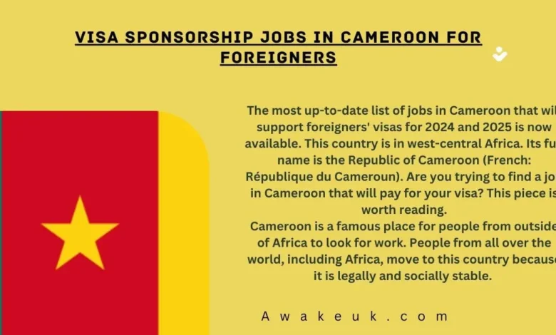 Jobs in Cameroon For Foreigners