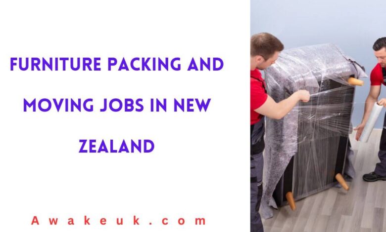 Furniture Packing and Moving Jobs in New Zealand