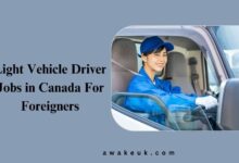 Light Vehicle Driver Jobs in Canada For Foreigners