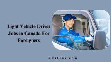 Light Vehicle Driver Jobs in Canada For Foreigners