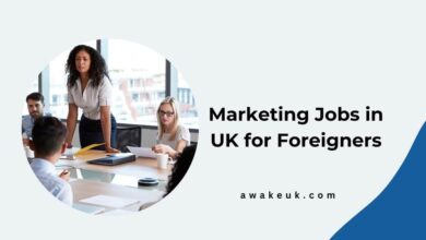 Marketing Jobs in UK for Foreigners