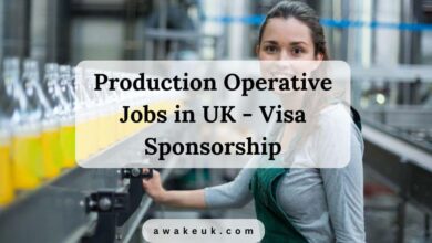 Production Operative Jobs in UK - Visa Sponsorship