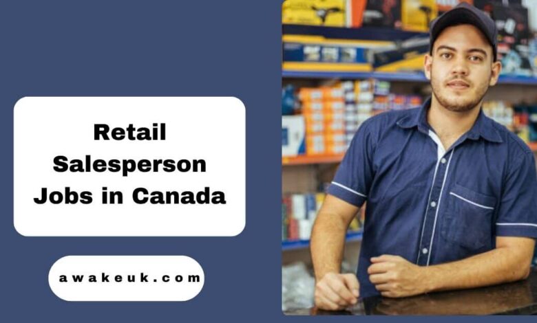 Retail Salesperson Jobs in Canada