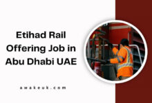 Etihad Rail Offering Job in Abu Dhabi UAE