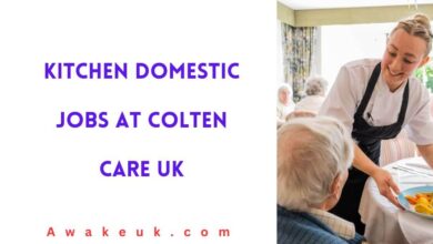 Kitchen Domestic Jobs at Colten Care UK